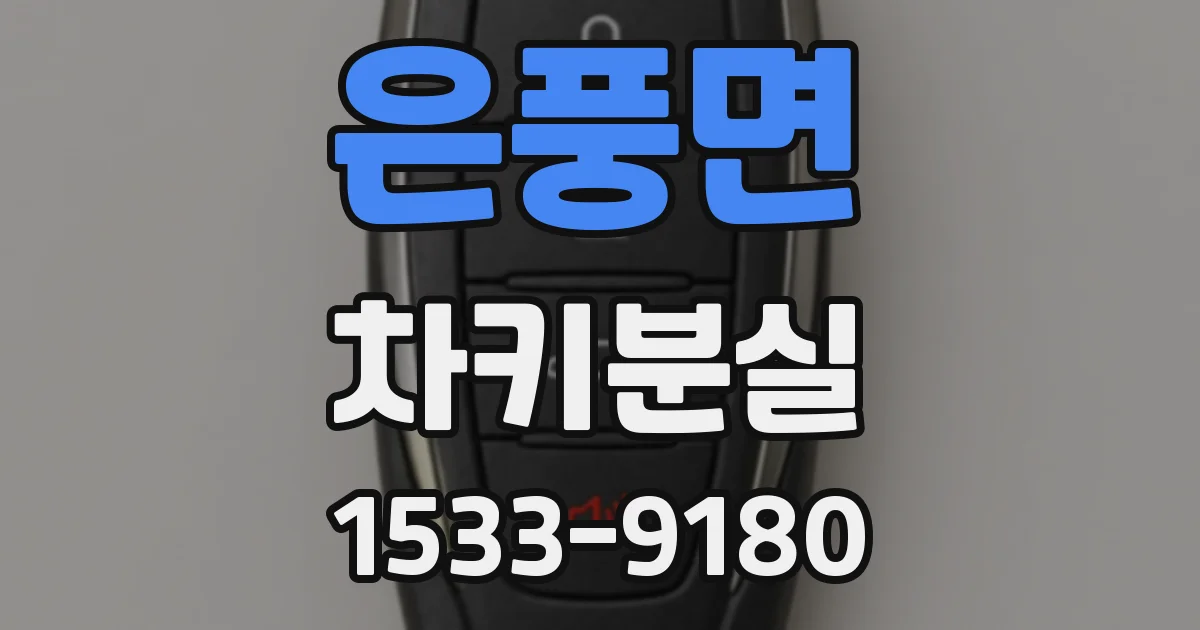 은풍면 차키분실