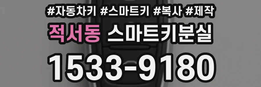 적서동 스마트키분실
