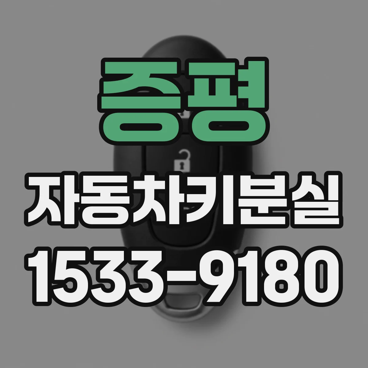 증평 자동차키분실