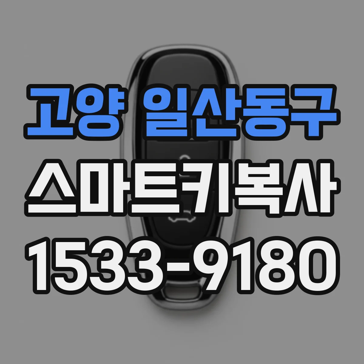 고양 일산동구 스마트키복사