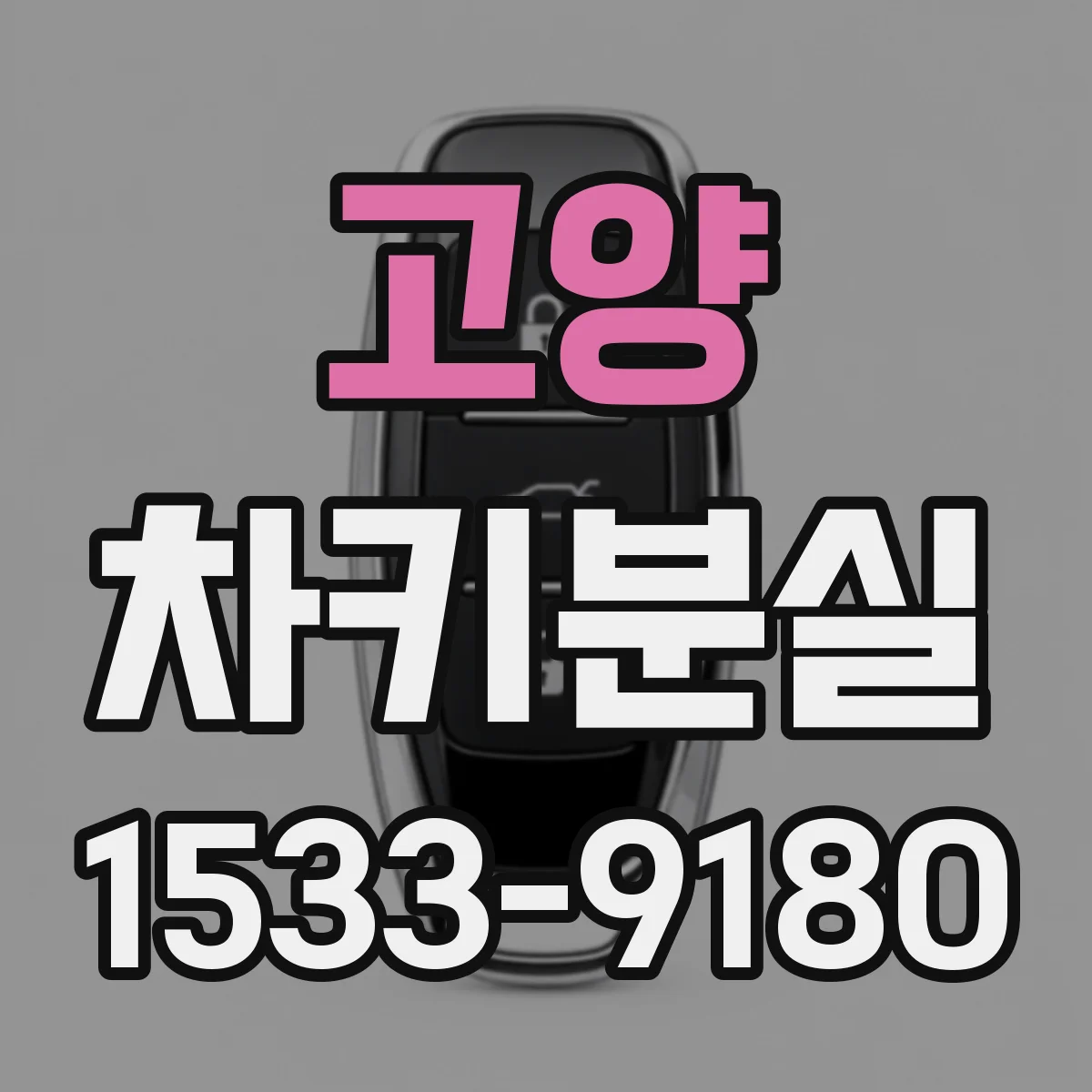 고양 차키분실