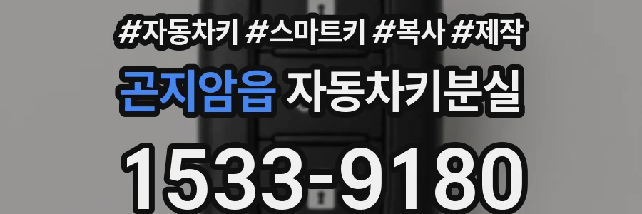 곤지암읍 자동차키분실