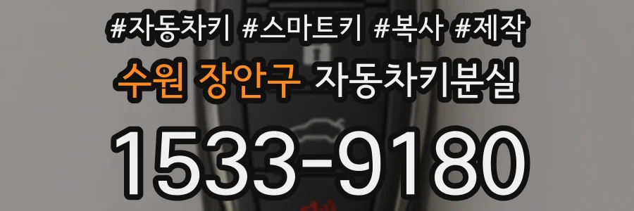수원 장안구 자동차키분실