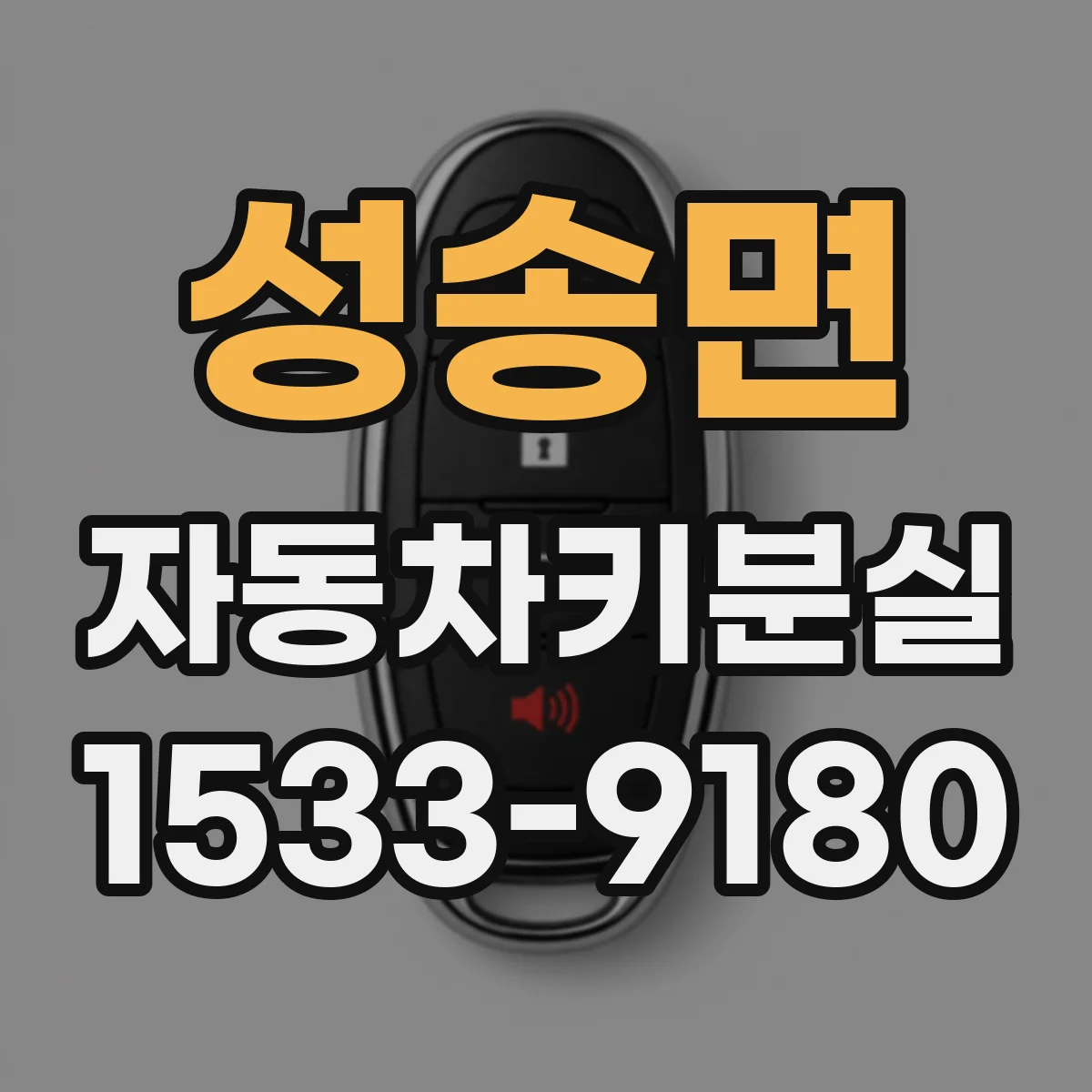 성송면 자동차키분실