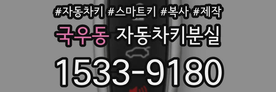 국우동 자동차키분실
