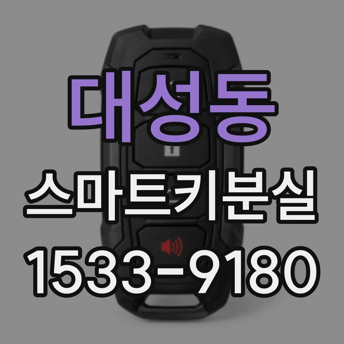 대성동 스마트키분실