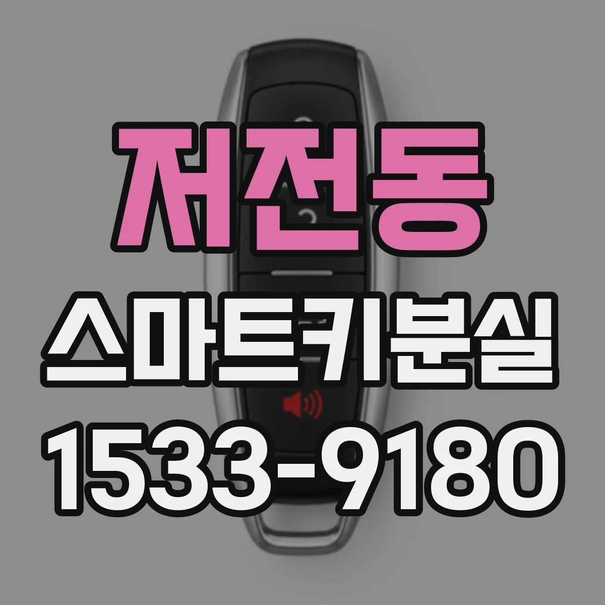 저전동 스마트키분실
