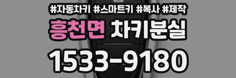 흥천면 차키분실