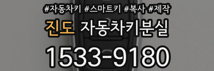 진도 자동차키분실