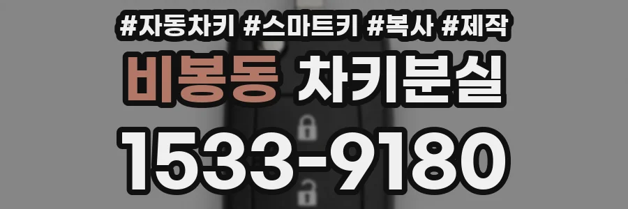 비봉동 차키분실