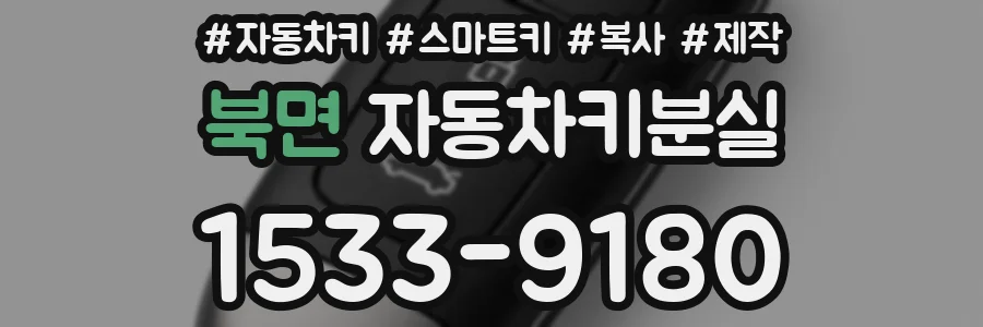 북면 자동차키분실