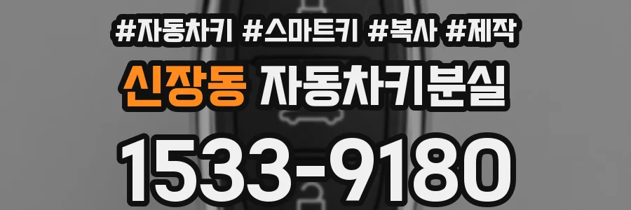 신장동 자동차키분실