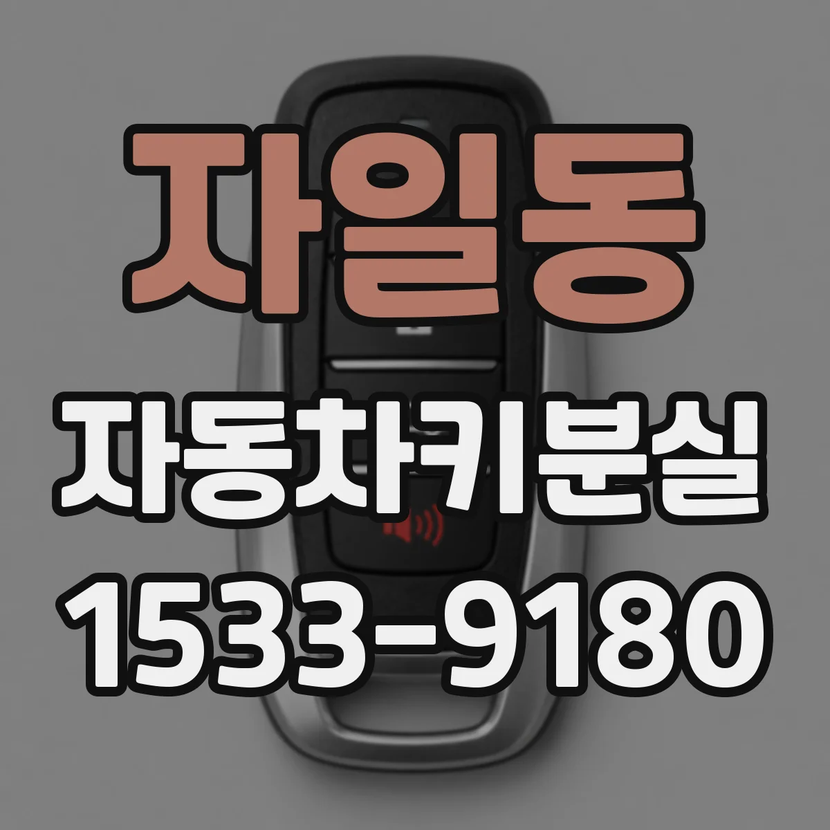 자일동 자동차키분실