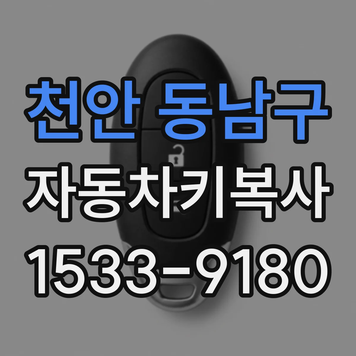 천안 동남구 자동차키복사