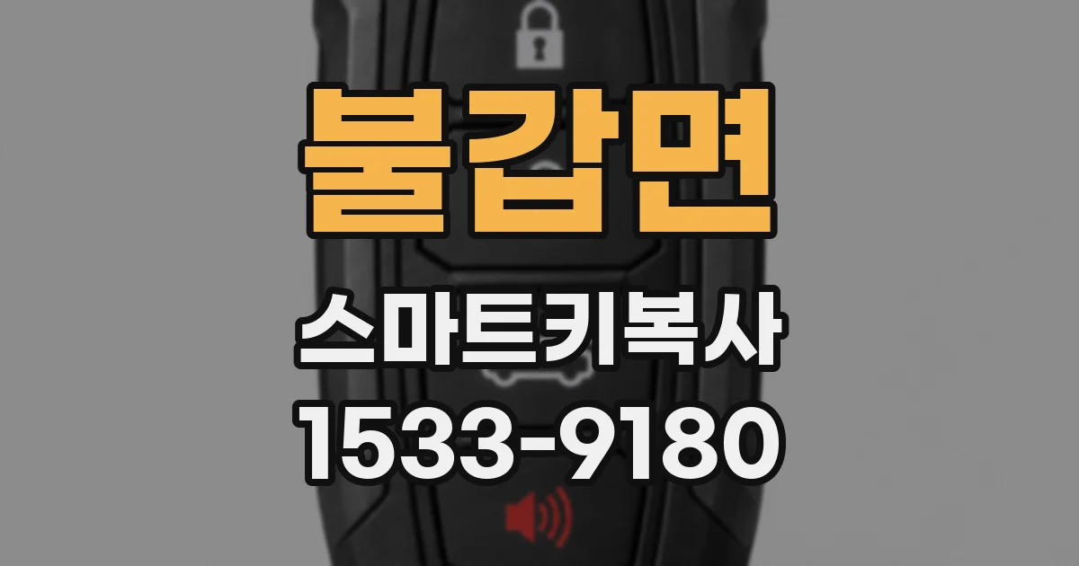 불갑면 스마트키복사