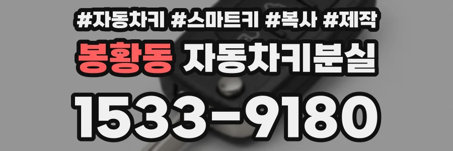 봉황동 자동차키분실