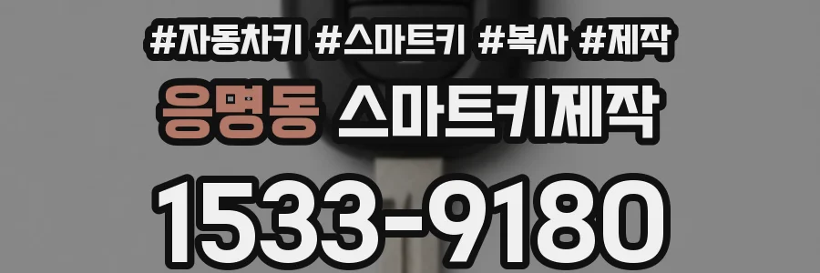 응명동 스마트키제작