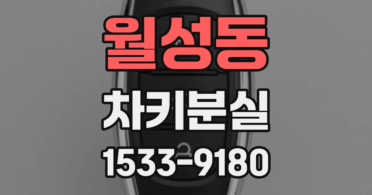 월성동 차키분실