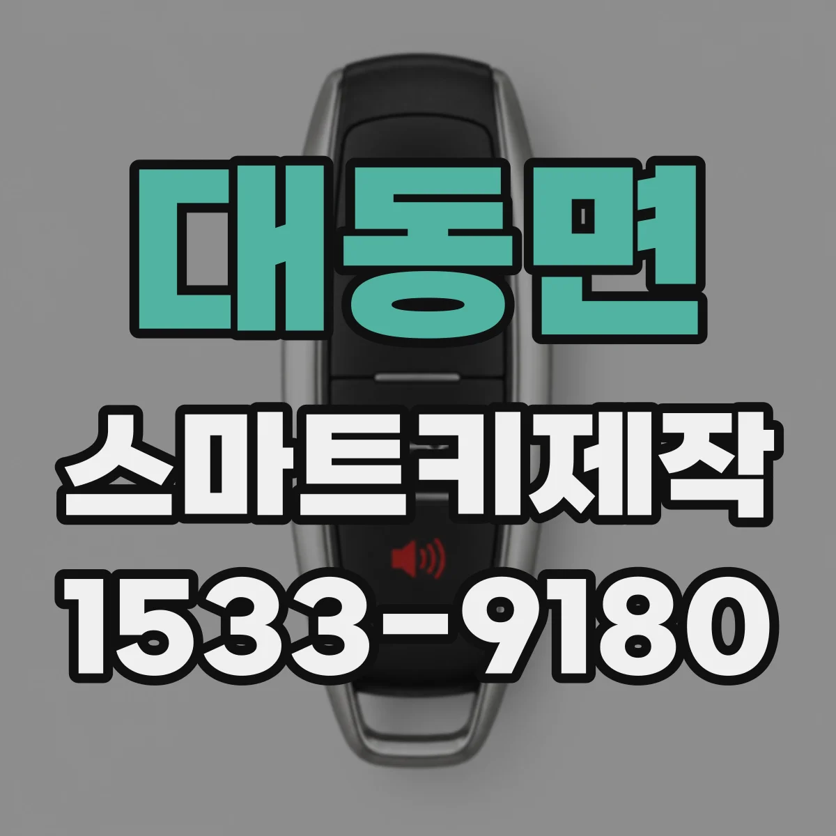 대동면 스마트키제작