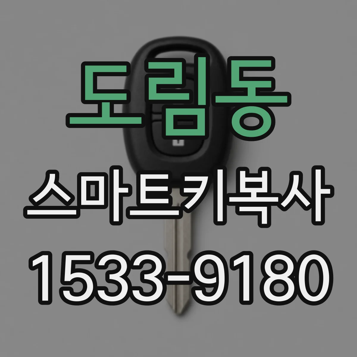 도림동 스마트키복사