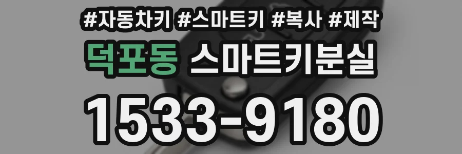 덕포동 스마트키분실