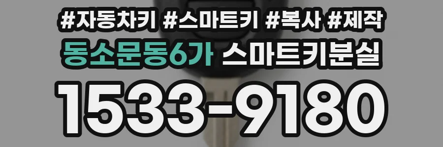 동소문동6가 스마트키분실