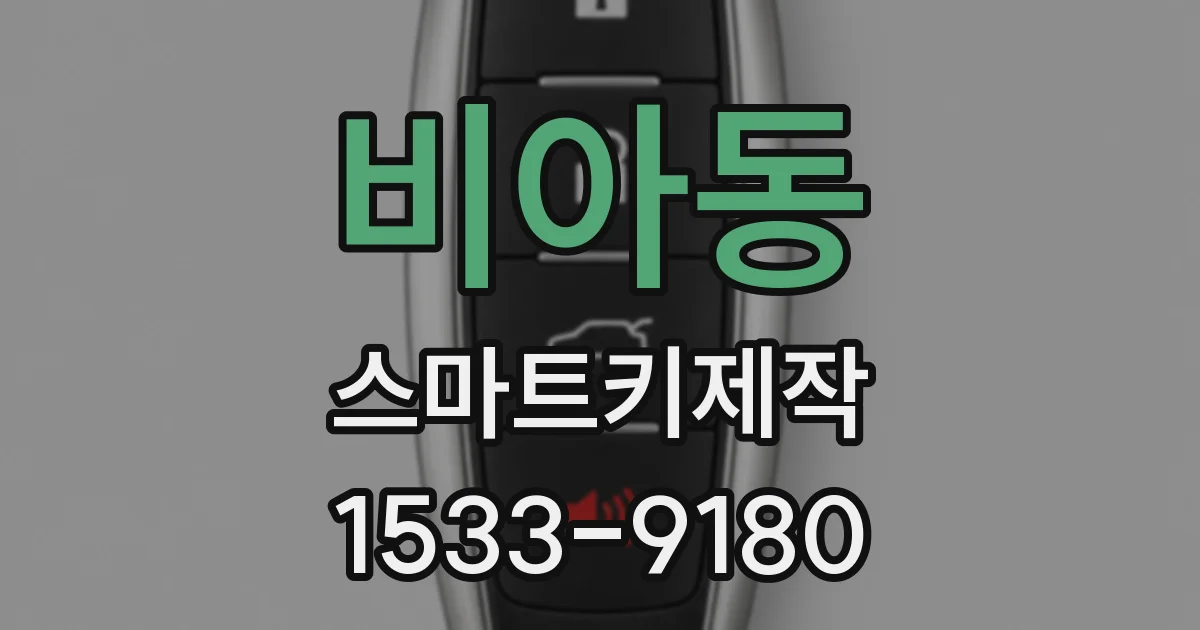비아동 스마트키제작