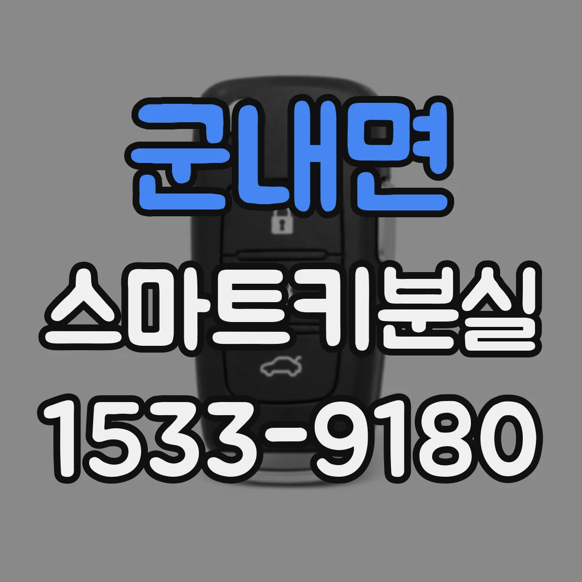 군내면 스마트키분실