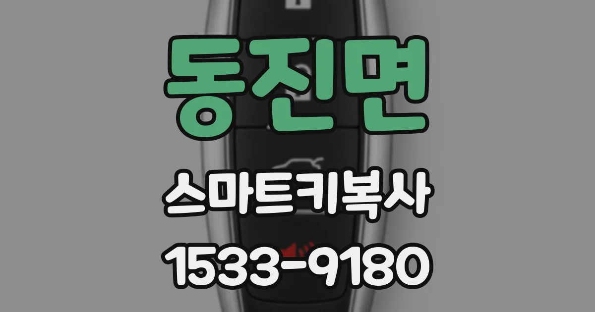 동진면 스마트키복사