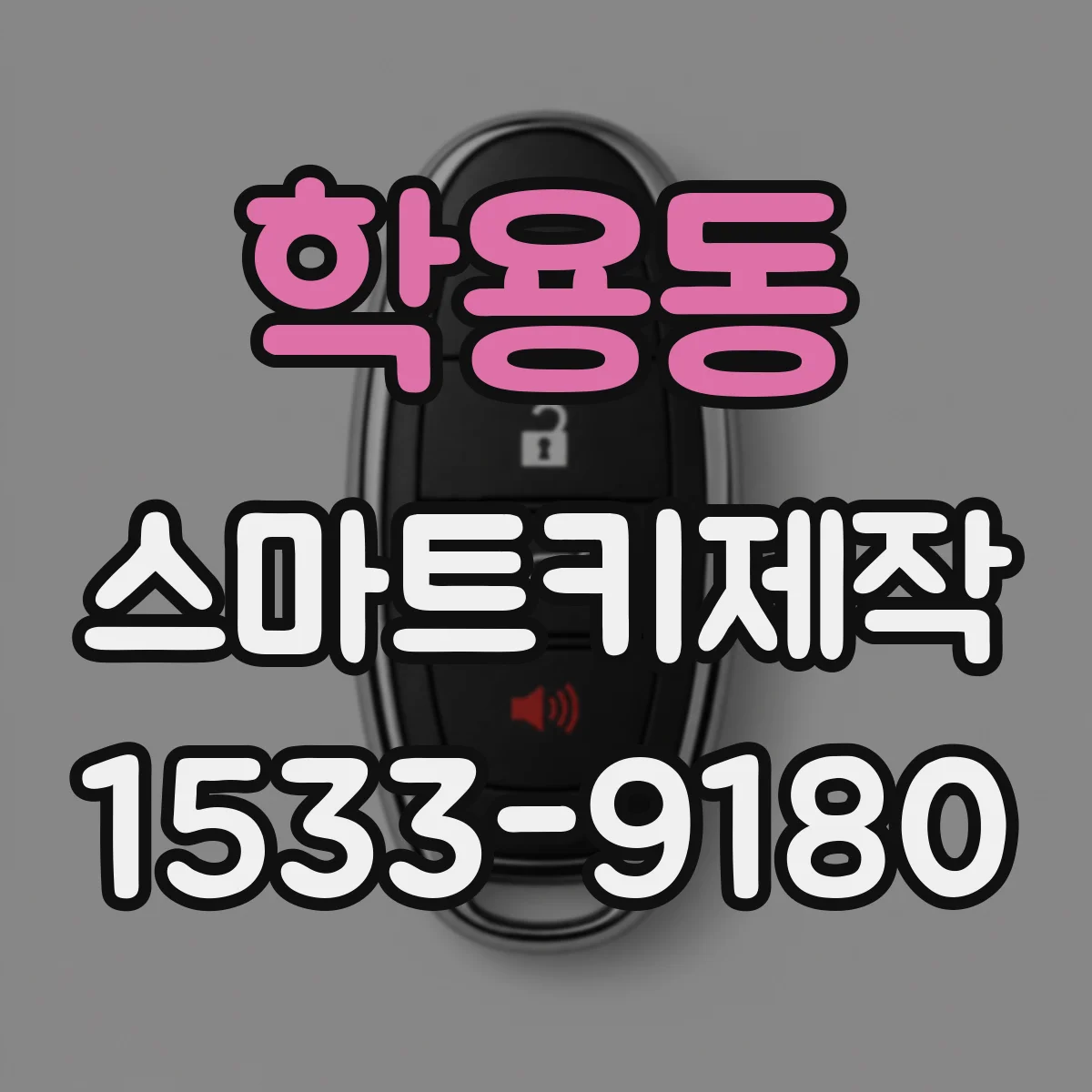 학용동 스마트키제작