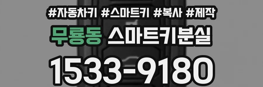 무룡동 스마트키분실