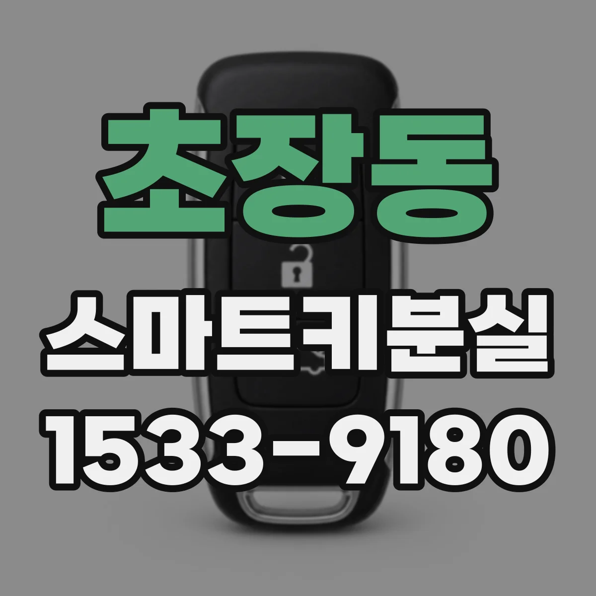 초장동 스마트키분실