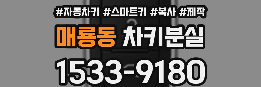 매룡동 차키분실