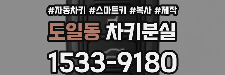 도일동 차키분실