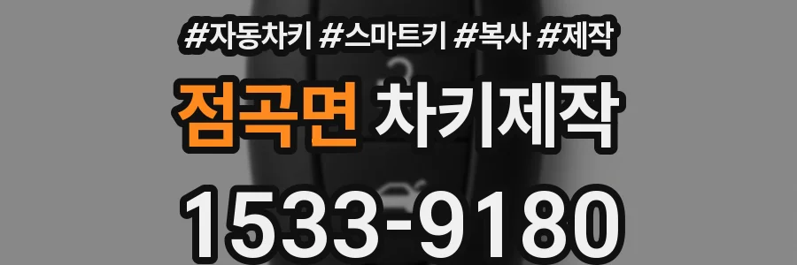 점곡면 차키제작
