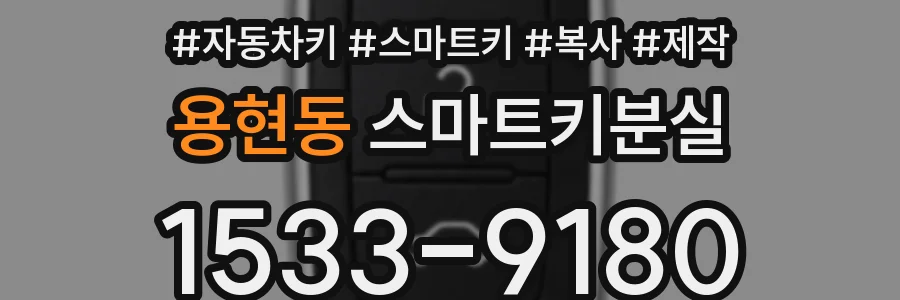 용현동 스마트키분실
