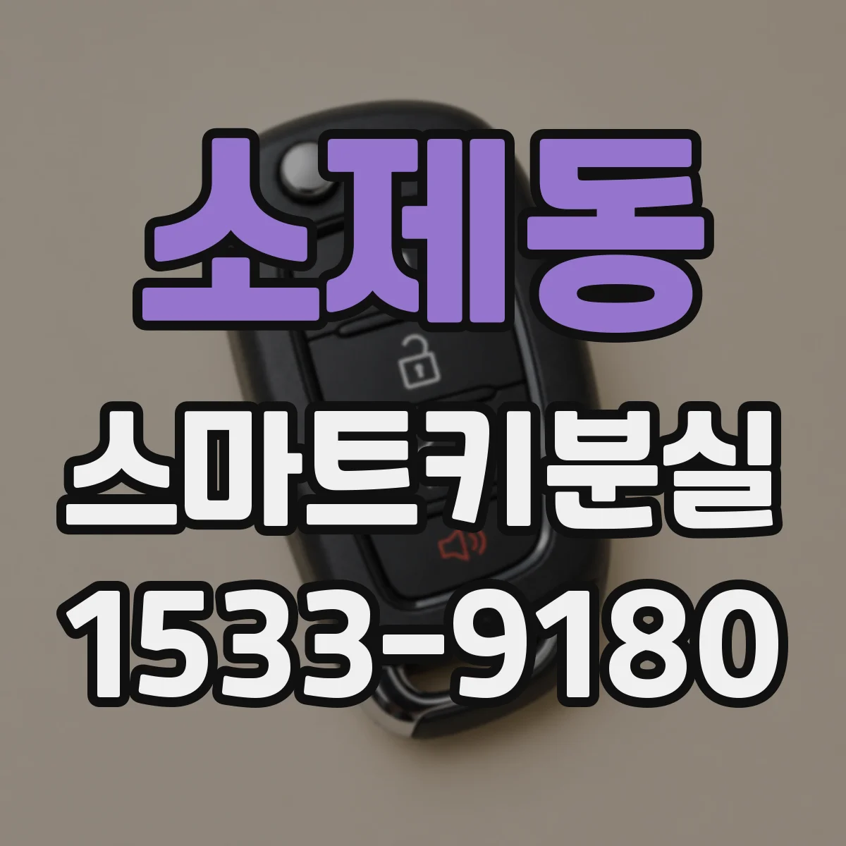 소제동 스마트키분실