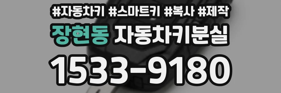 장현동 자동차키분실