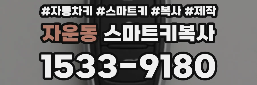 자운동 스마트키복사