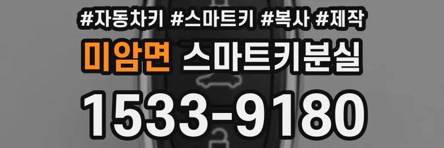 미암면 스마트키분실