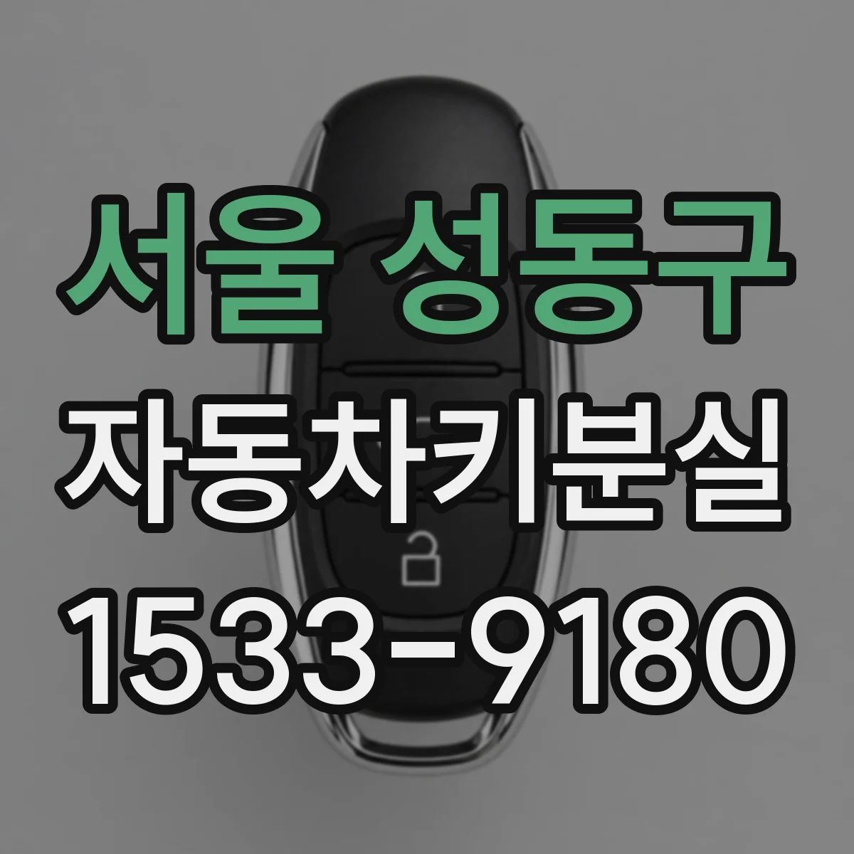 서울 성동구 자동차키분실