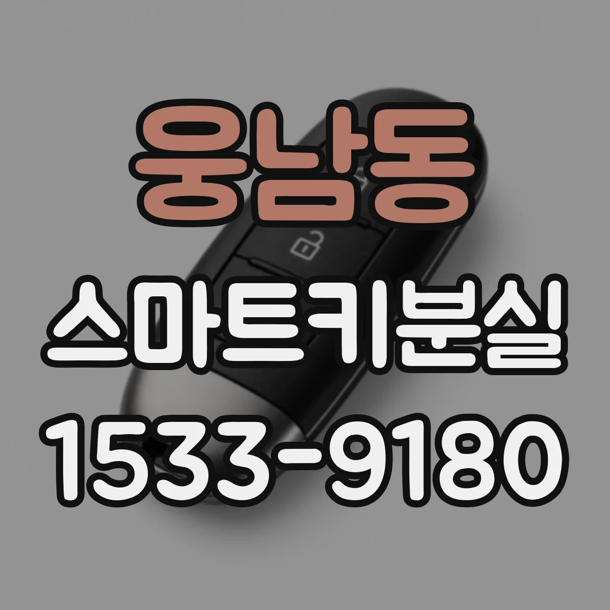 웅남동 스마트키분실
