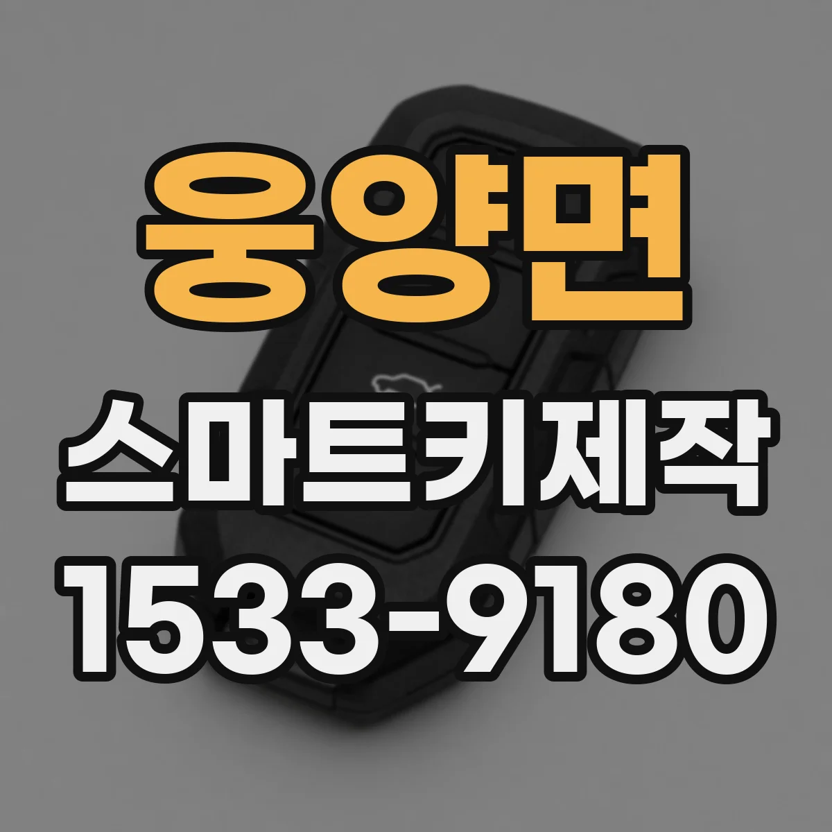 웅양면 스마트키제작