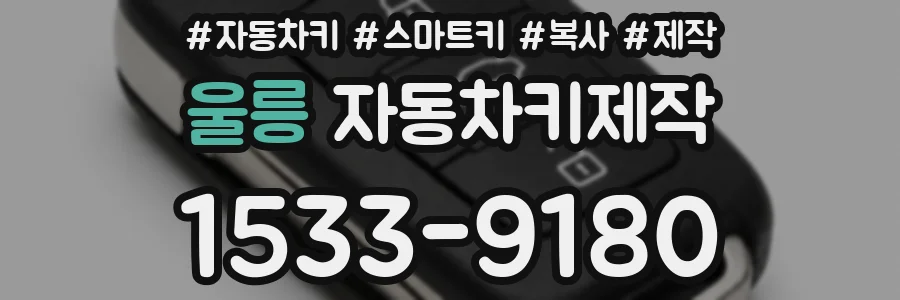 울릉 자동차키제작