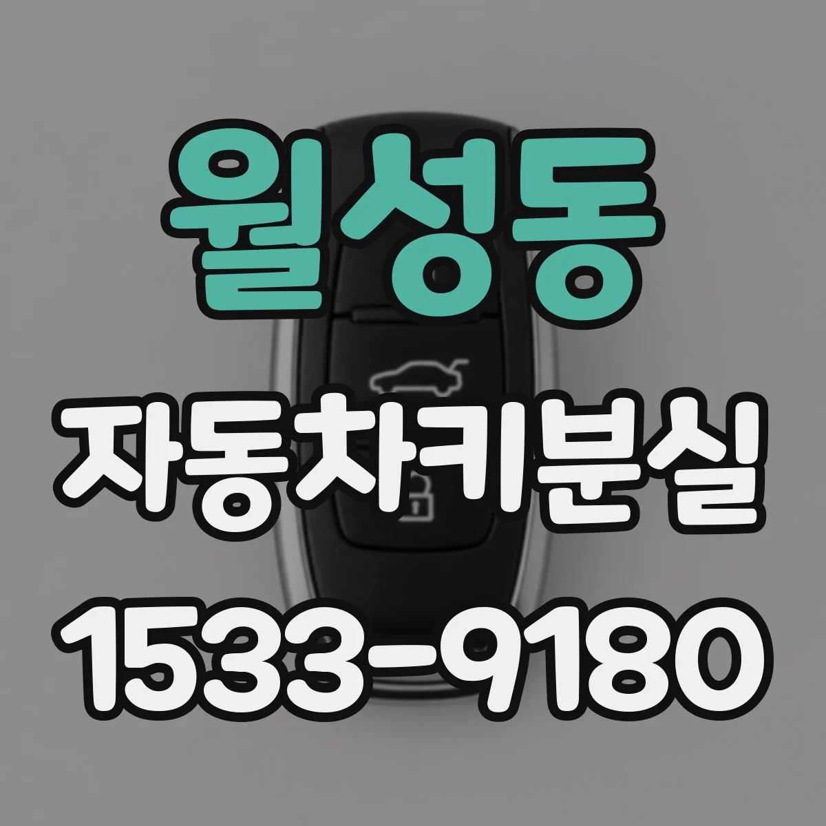 월성동 자동차키분실