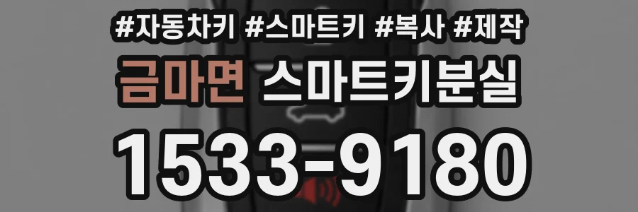 금마면 스마트키분실