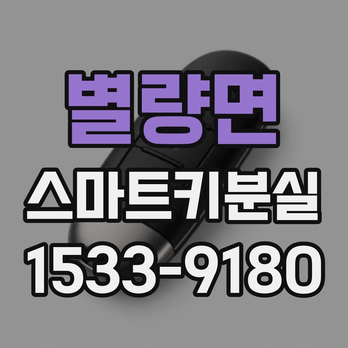별량면 스마트키분실