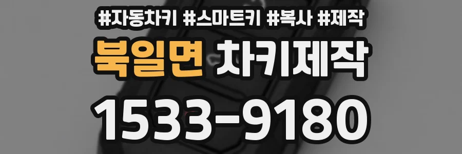 북일면 차키제작