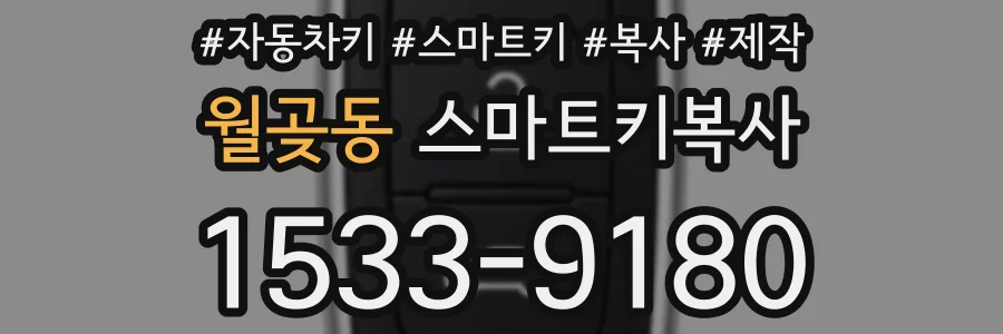 월곶동 스마트키복사