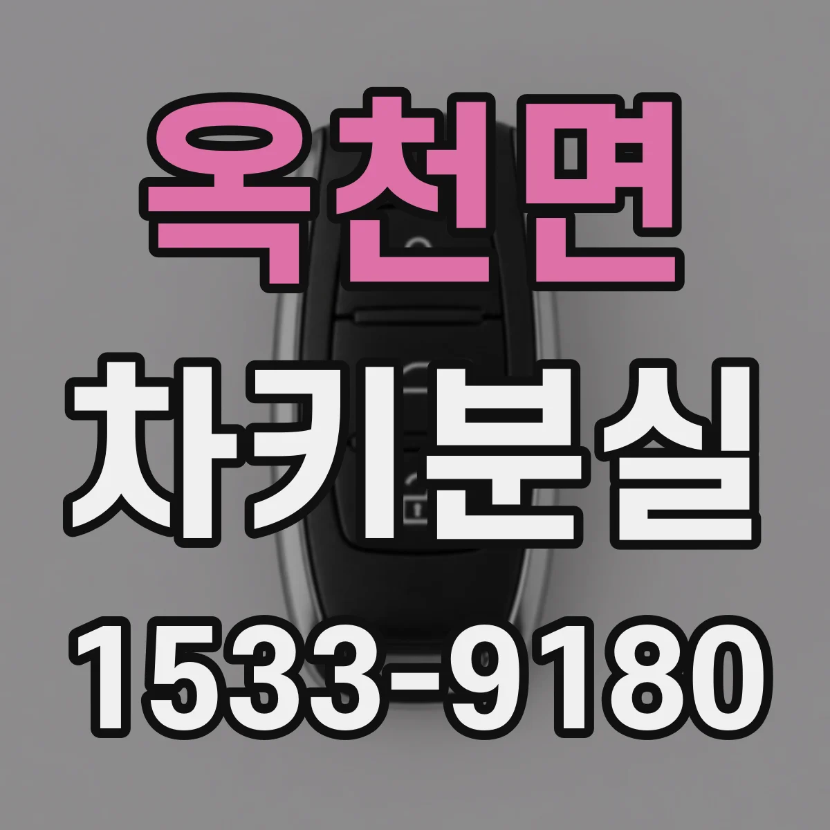 옥천면 차키분실